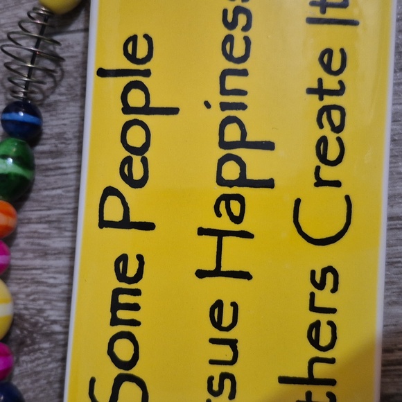 Hanging‎ sign, yellow - Picture 5 of 5